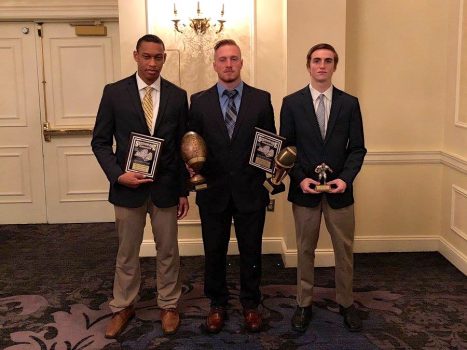 Congratulations, Darnell Shillingford, John Listwan and Jeremy Avilas for their All- Section Awards in football! Way to go!