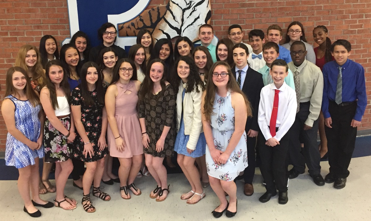 Congratulations to our PVMS 2018 National Junior Honor Society Inductees! 