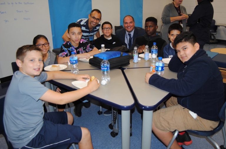 New students to PVMS and their family members attended a special Welcome Breakfast. WELCOME to our new friends and welcome to the Putnam Valley community!