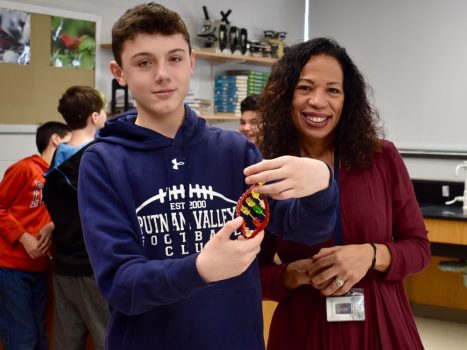 "Twizzlers and Gummie Bears - A YUMMY DNA project! Students recreate the DNA molecule to gain a better understanding of the molecule of life in Mrs. Diaz's class.