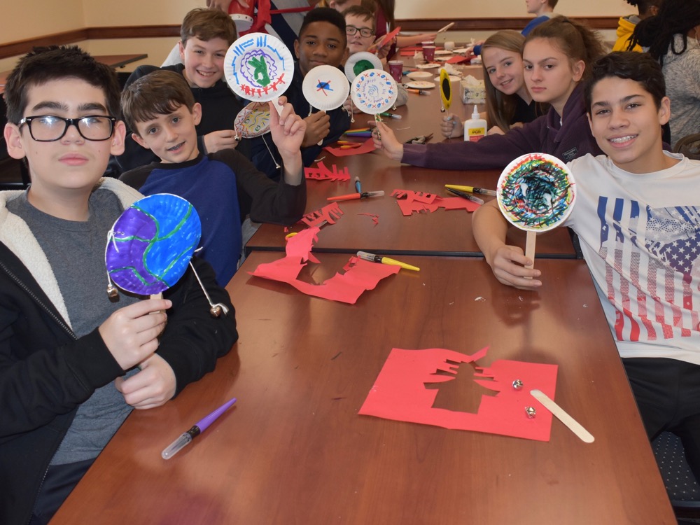 Xīnnián kuàilè (Happy New Year)! PVMS Mandarin Chinese students attended a Chinese New Year celebration at Orange-Ulster Boces. 