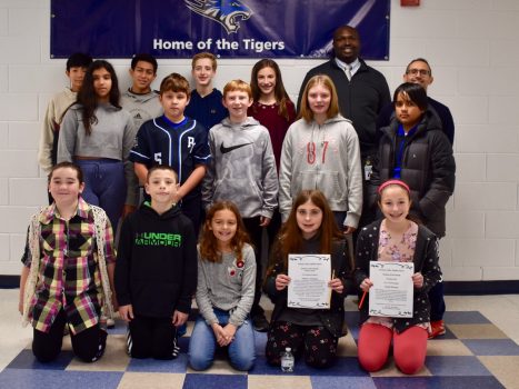 Student of the Month honorees for October 2019