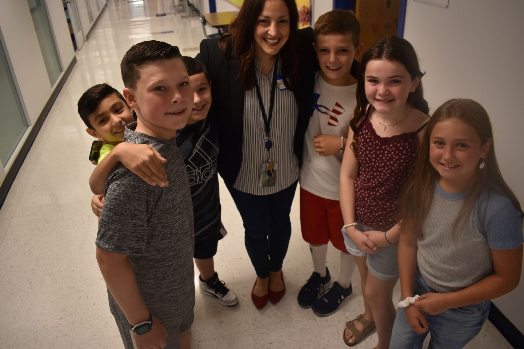 Mrs. Soprano with Students