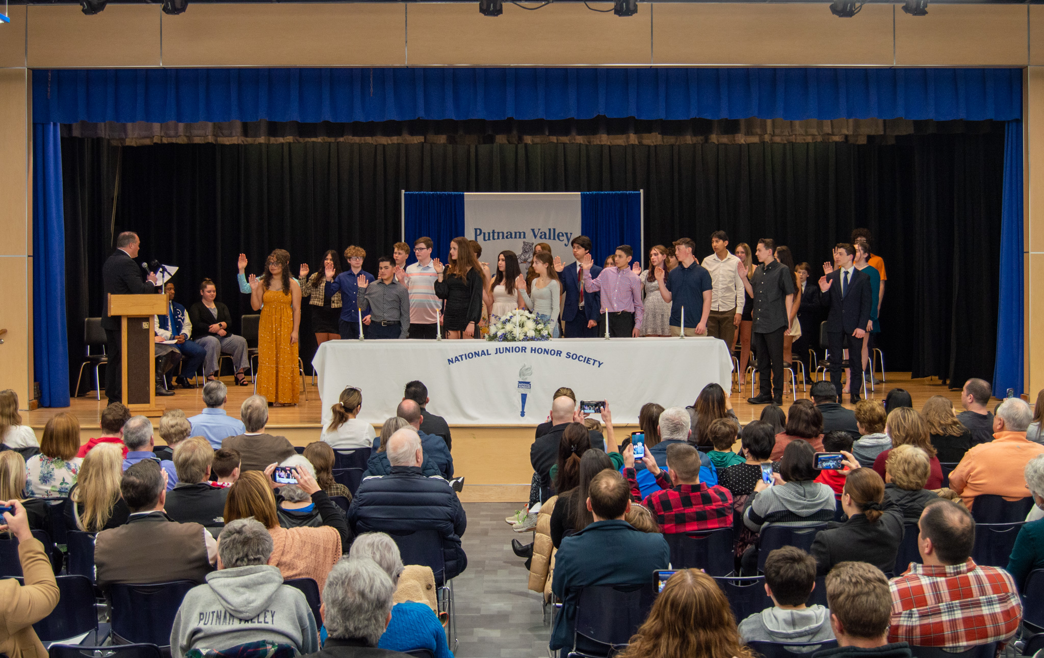 Congratulations to our 26 new members of the National Junior Honor Society.  We are proud of you all!