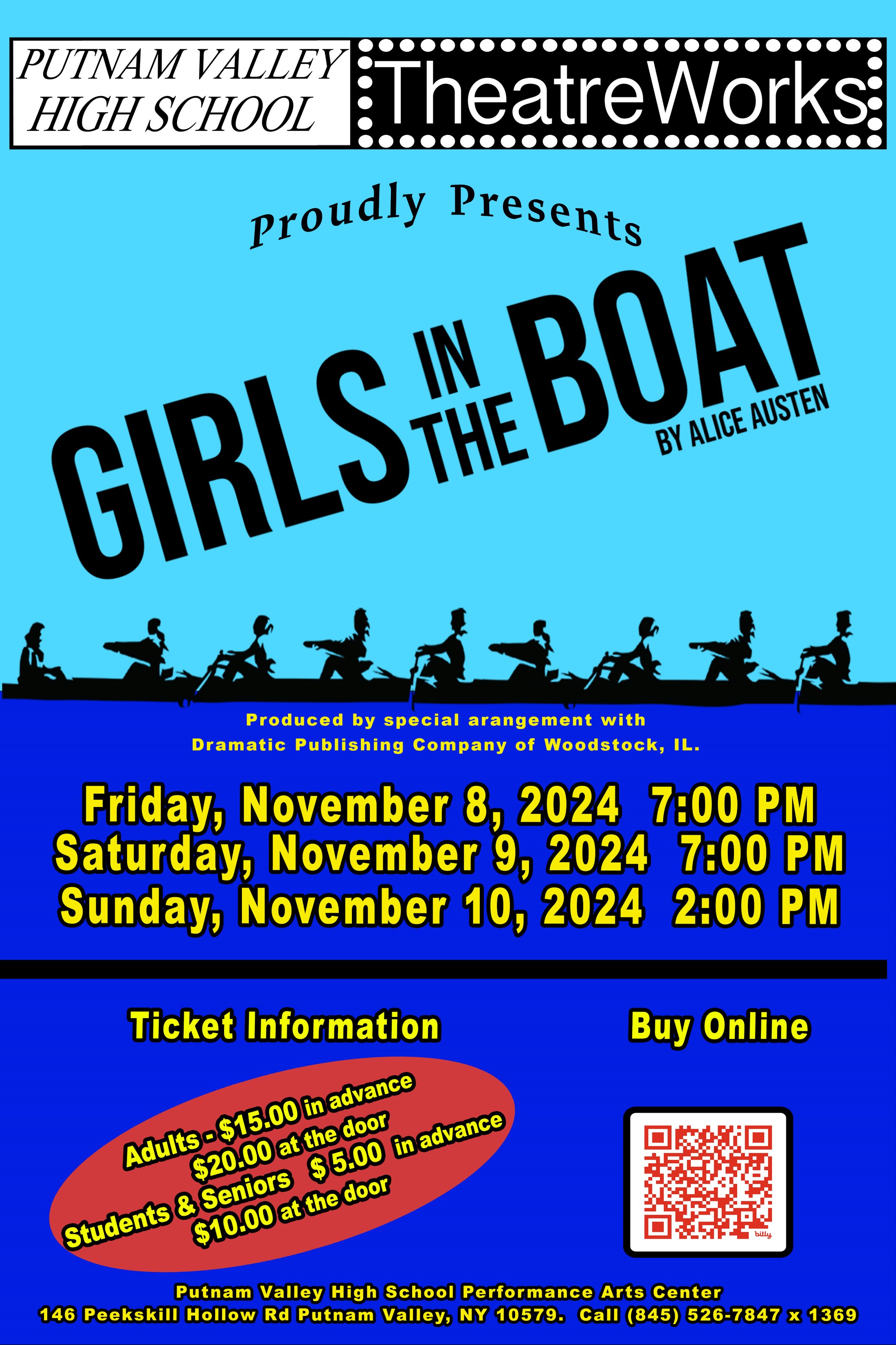 PVHS TheatreWorks Presents Girls in the Boat