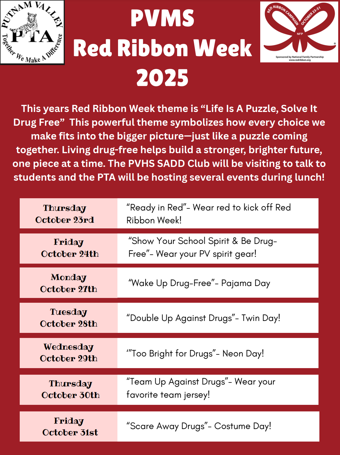 Red Ribbon Week