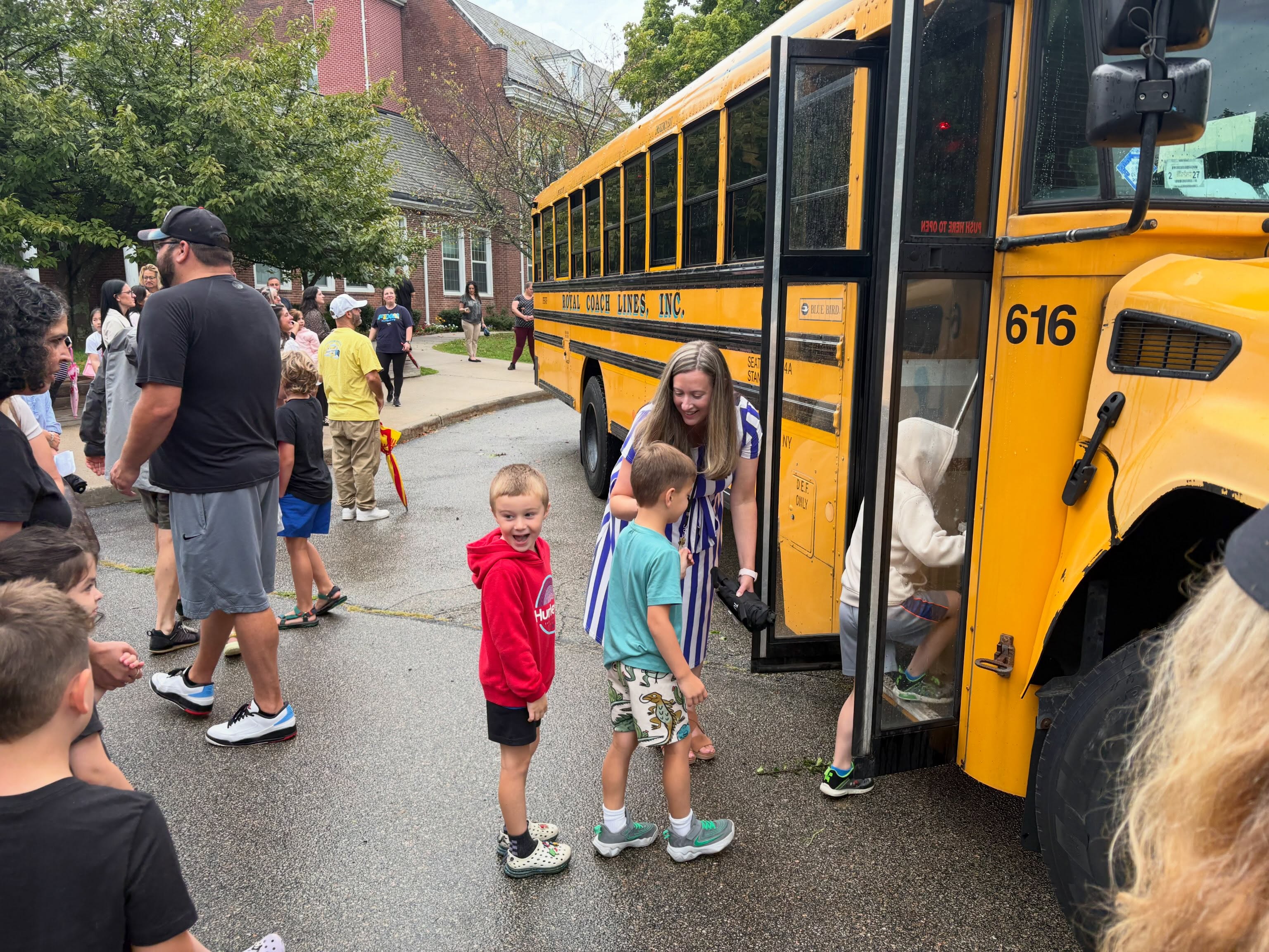 Kindergarten Bus Run